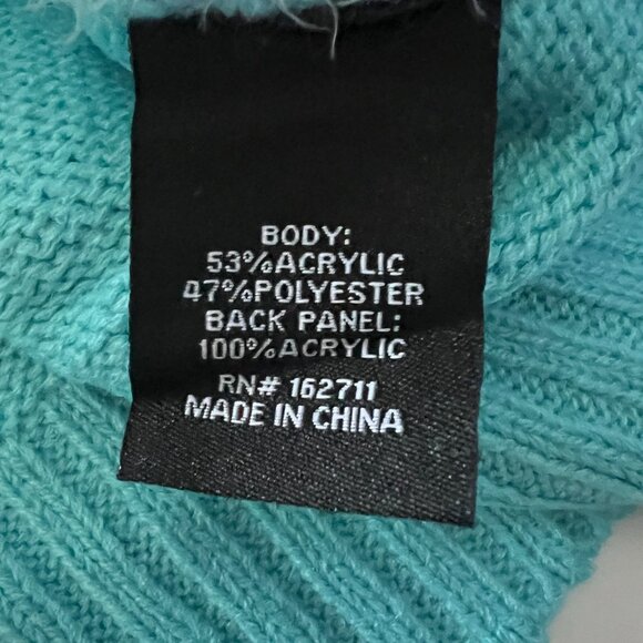 33 Degrees Women's Reindeer Graphic Sweater Blue Size XXL - Picture 7 of 9